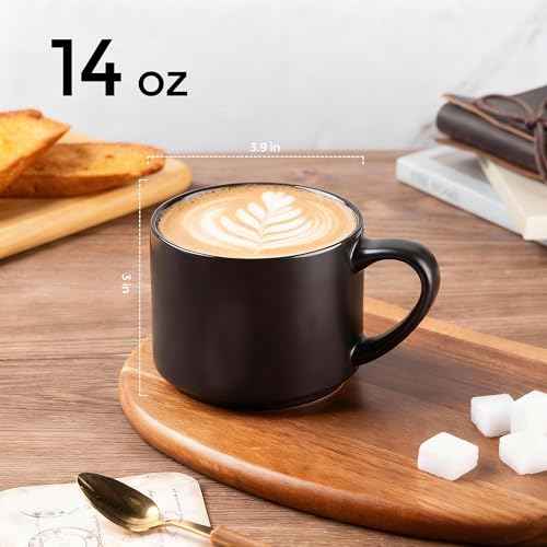 14 OZ Coffee Mugs Set of 12 (12 Count)