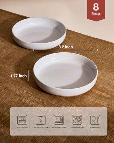 Milkyway 33 oz Pasta Bowls Set of 8 (8 Count)