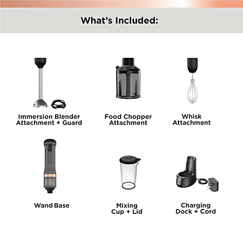 Kitchen Wand Cordless Immersion Blender