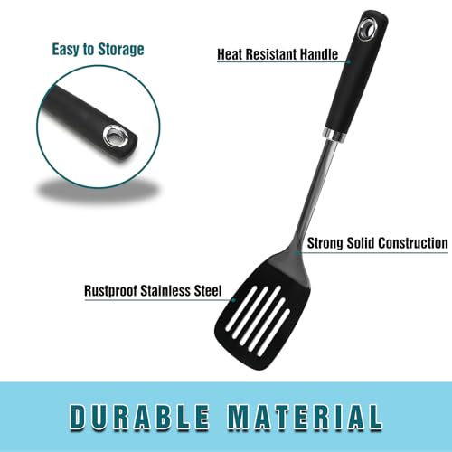 Stainless Steel Slotted Turner Spatula