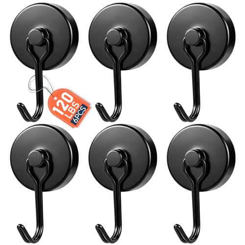 Magnetic Hooks (6 Count)