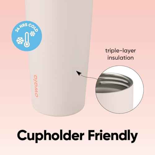 FreeSip Sway Insulated Stainless Steel Water Bottle with Two