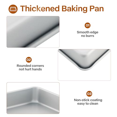 Deep Baking Pans Set of 3 (3 Count)