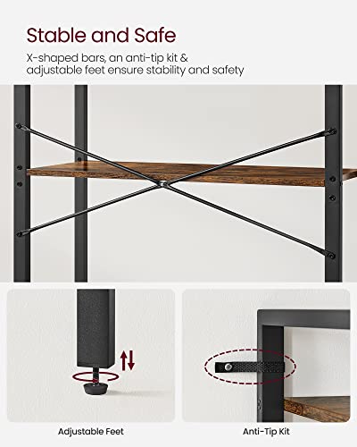 5 Tier Bookshelf
