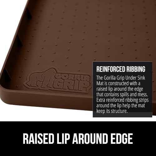 Waterproof Silicone Under Sink Mat (1012 sq in)