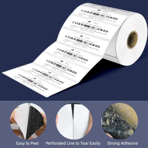 L LIKED 4"x1" Thermal Labels (16800 Count)