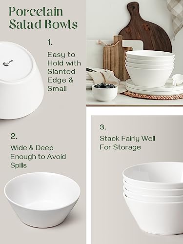 Large Salad & Soup Bowls (4 Count)