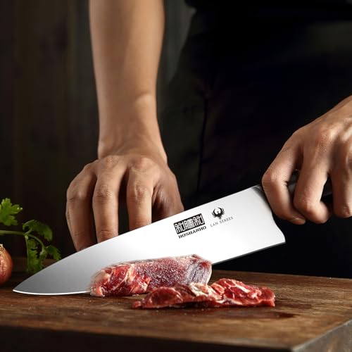 7PCS Kitchen Knife Set with Block (7 Count)