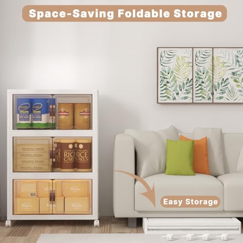 360QT Stackable Storage Bins with Lids (3 Count)