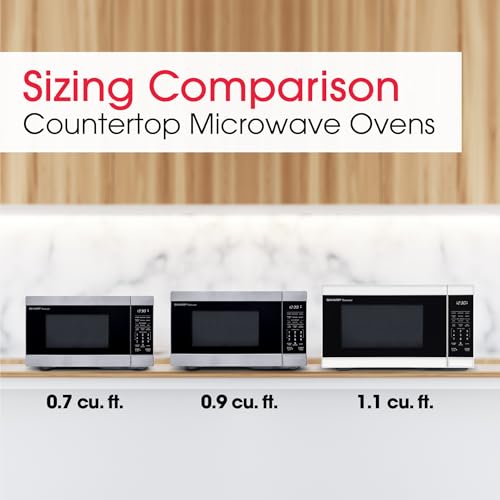 SMC1161KW 1.1 cu. ft. 1000W White Countertop Microwave Oven