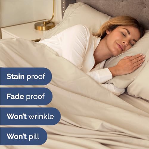 Split King Size 5 Piece Sheet Set