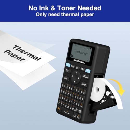 E11 Keyboard & Bluetooth Label Maker Machine