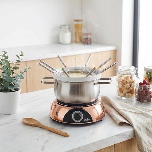 Electric Fondue Pot Set for Cheese