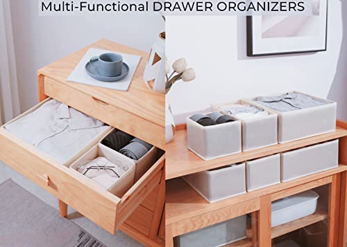 12 Pack Drawer Organizer Clothes (12 Count)