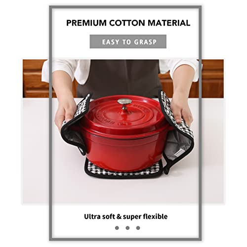 4 Pack Pot Holders for Kitchen Clearance (4 Count)