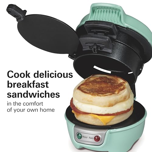 Breakfast Sandwich Maker with Egg Cooker Ring