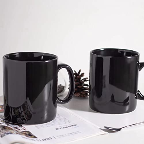 30oz Super Large Ceramic Coffee Mugs Large Handles Set of 2 (2 Count)