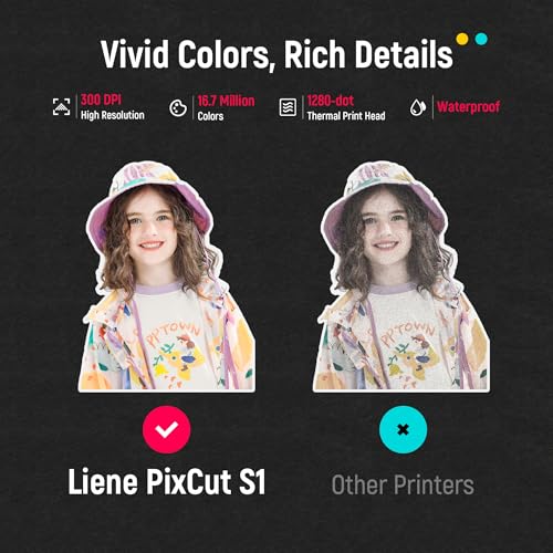 PixCut S1 Color Sticker Printer & Cutting Machine