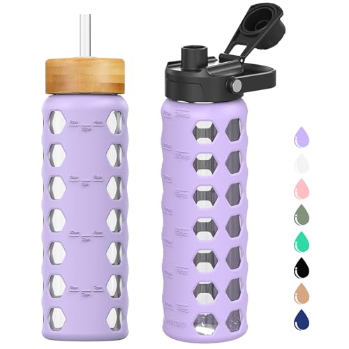 Glass Water Bottle