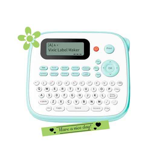 Label Makers Label Maker with Different Fonts