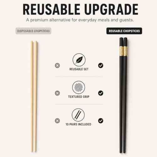 Reusable Fiberglass Chopsticks