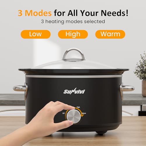 Small Slow Cooker 4QT