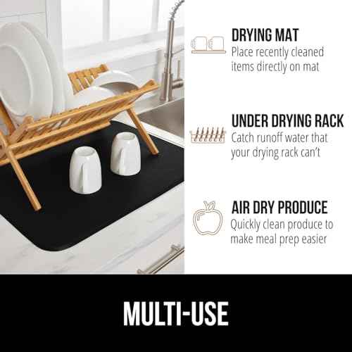 Ultra Absorbent Microfiber Dish Drying Mat
