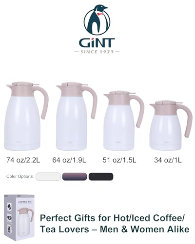 2.2L 74Oz Thermal Coffee Carafe