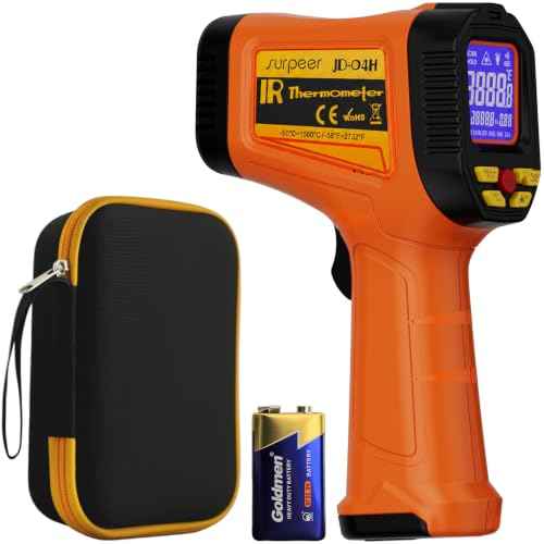 Infrared Thermometer Temperature Gun 2732°F 50