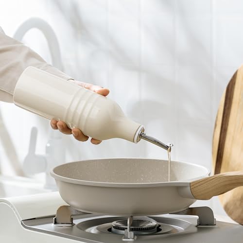 16oz Ceramic Oil Dispenser Bottle