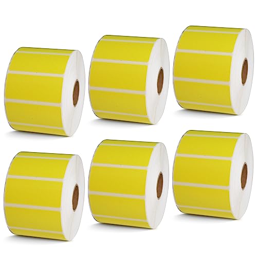 2.25" x 1" 57 mm x 25 mm (6 Count)