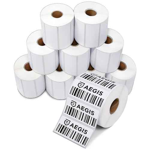 2.625" X 1" Direct Thermal Labels (12 Count)