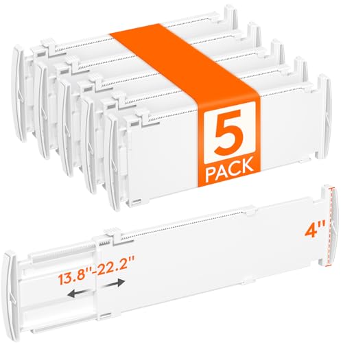 5 Pack 4" High Drawer Dividers (5 Count)