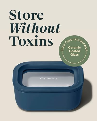 2 Piece Glass Food Storage Container Set (2 Count)