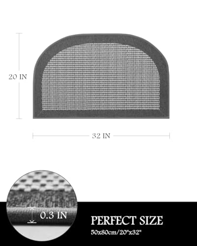 Semicircular Kitchen Mat