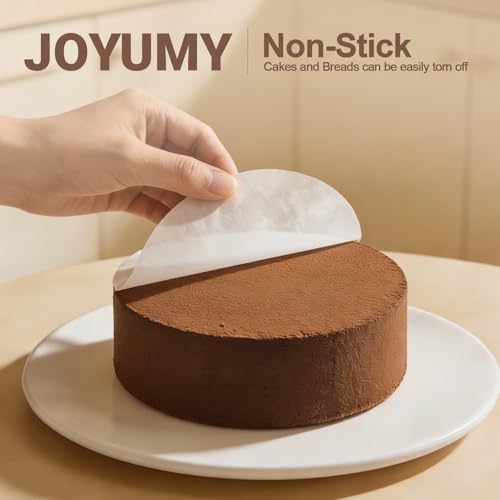100 Pcs 8" Round Parchment Paper (100 Count)