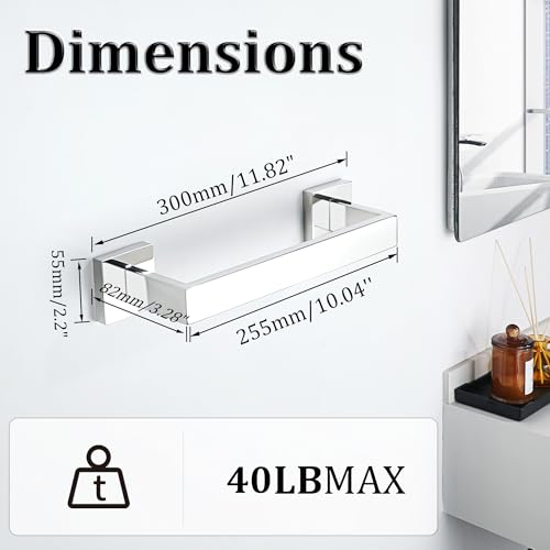 Towel Bar Towel Rack for Bathroom Wall Mount 12 Inch