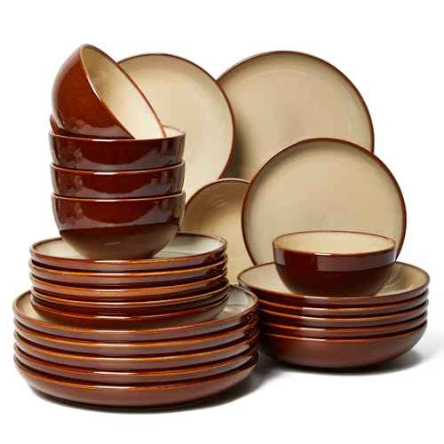 Stoneware Dinnerware Sets for 6
