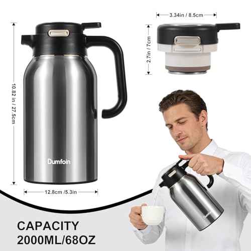 68 Oz Thermal Coffee Carafe