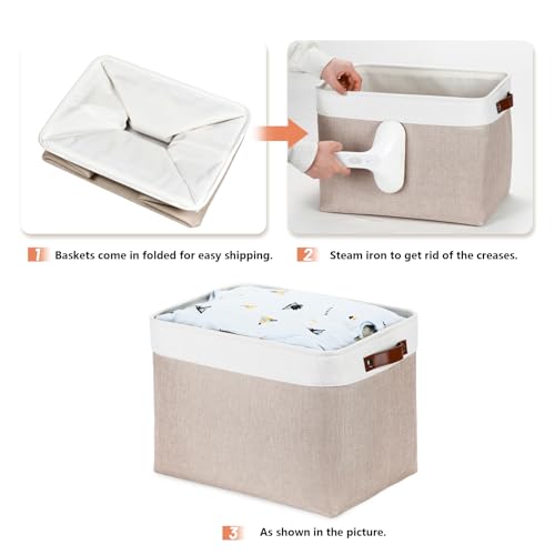 Fabric Storage Bins (3 Count)