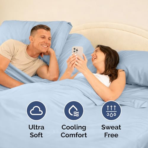 Flex Top Split Head King 4 Piece Sheet Set