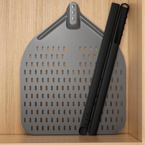 14" x 17" Perforated Pizza Peel