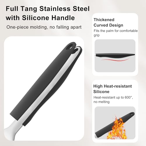 2 Pack Stainless Steel Fish Spatula