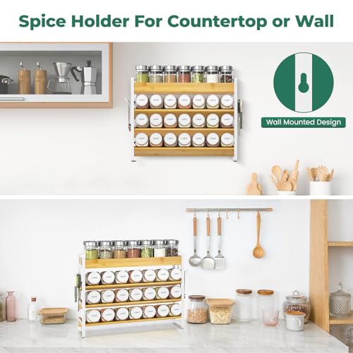 Spice Seasoning Rack Organizer Kitchen Countertop