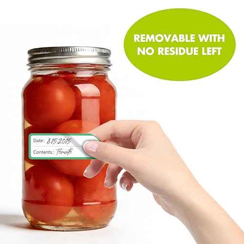500 PCS Food Labels