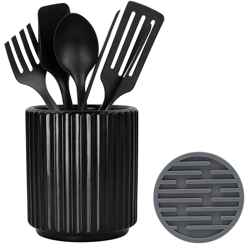 Black Utensil Holder