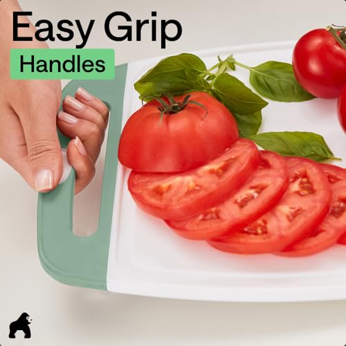 BPA Free Reversible Kitchen Cutting Board (3 Count)