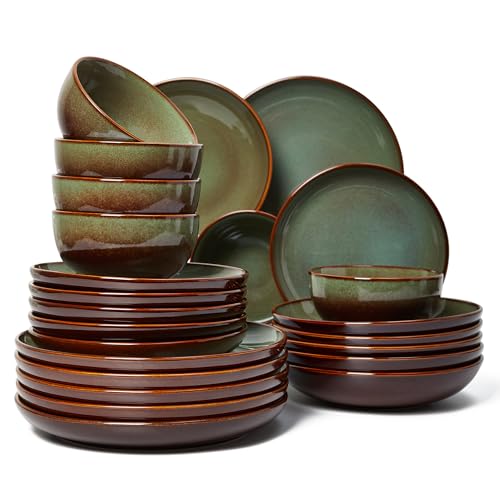 Stoneware Dinnerware Sets for 6
