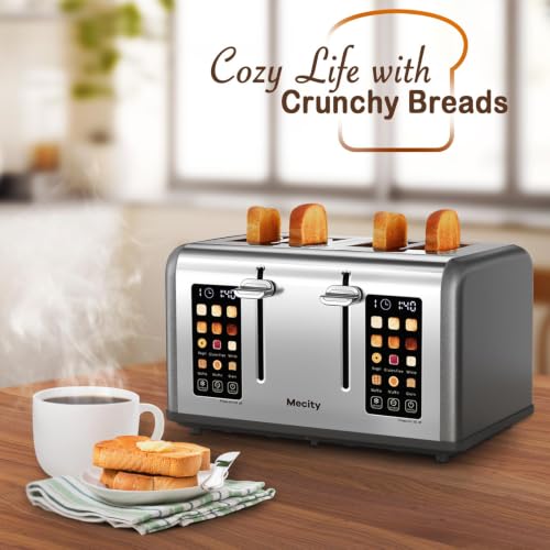 4 Slice Toaster with Touch Screen Control