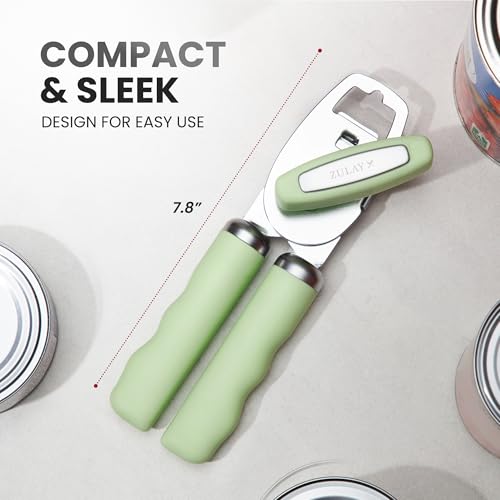 Heavy Duty Stainless Steel Can Opener Manual with Bottle Opener